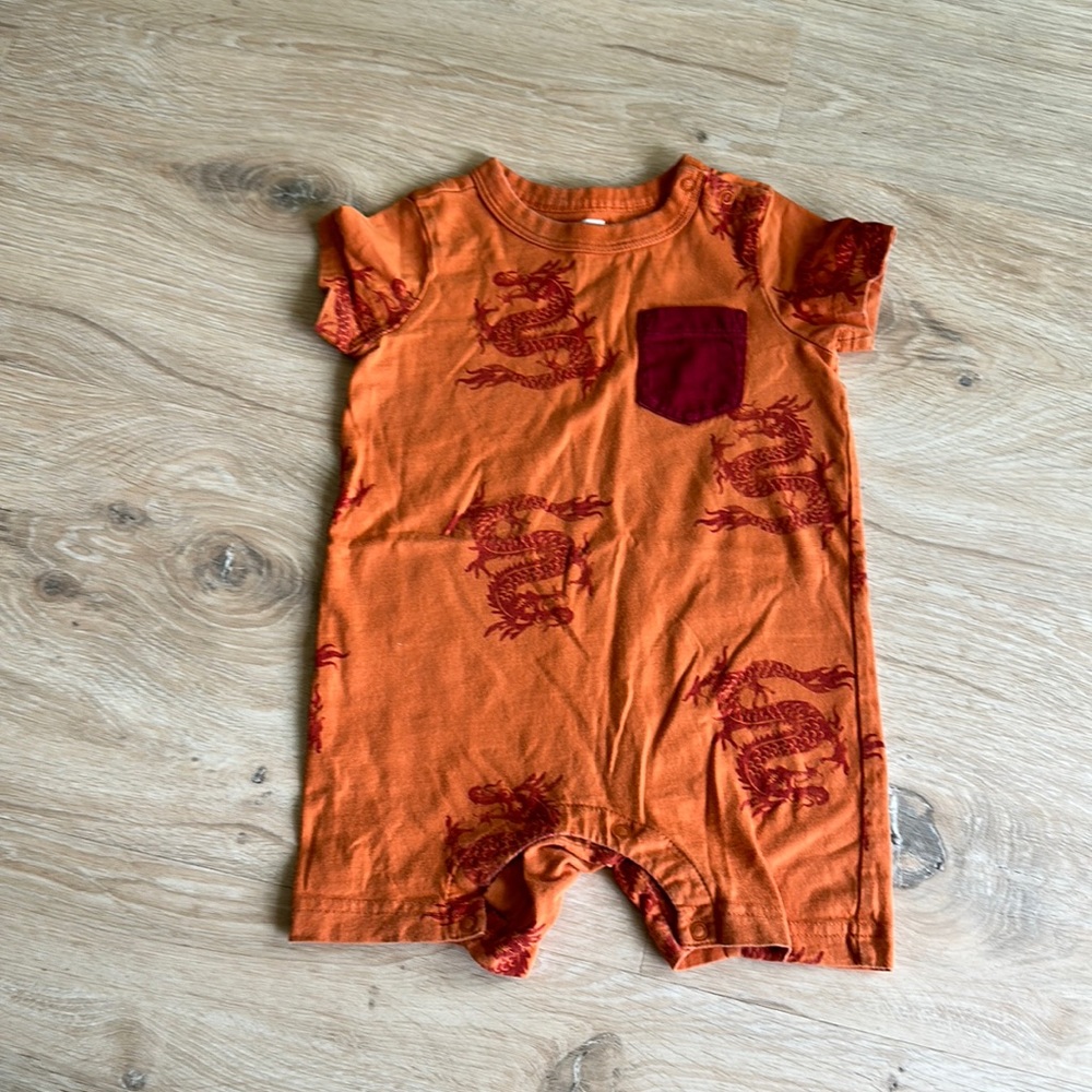 Tea collection baby boy romper